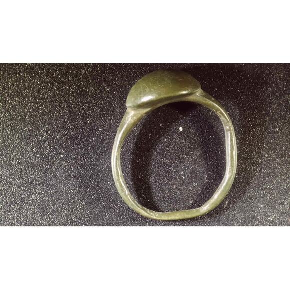 Ancient Roman Ring Roman Empire Age Bronze Metal - Picture 1 of 4